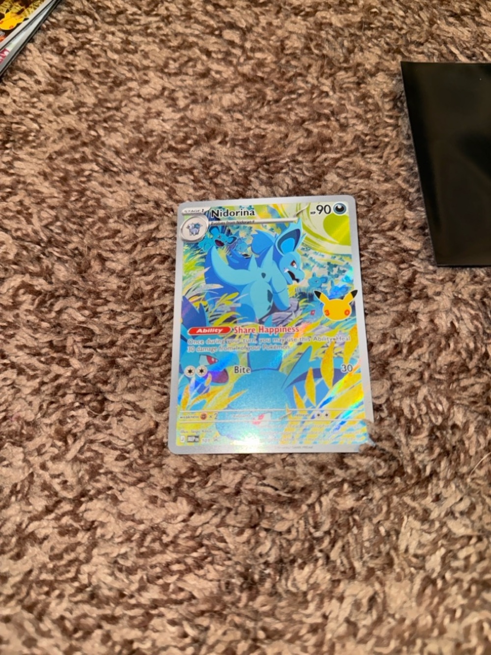 Pokémon 30th Anniversary Celebration ETB Promo - Nidorina MEP 101 Promo